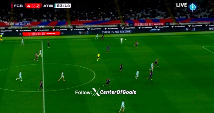 WATCH: Marcos Llorente cuts Barcelona lead down to one as Atletico Madrid respond