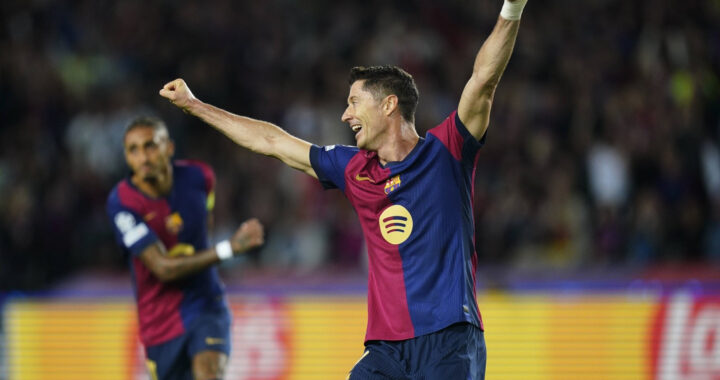 Robert Lewandowski breaks fresh Barca record in Golden Boot race