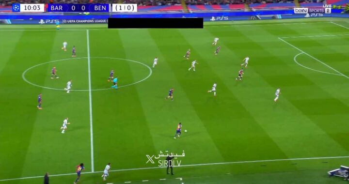 WATCH: Raphinha scores opener for Barcelona but Benfica equalise two minutes later